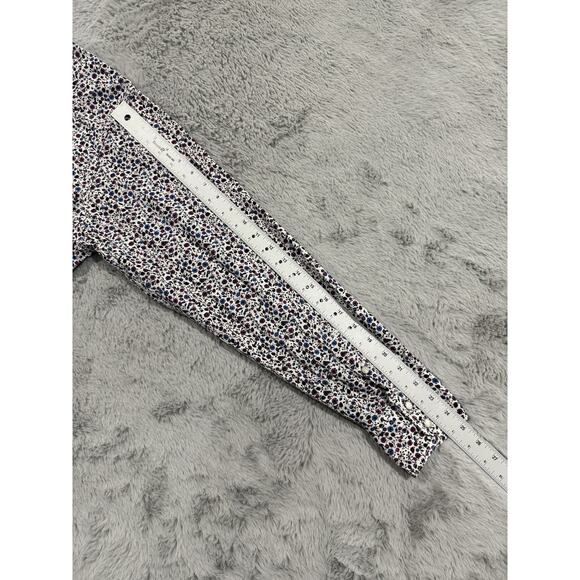 Wrangler 20X Competition Shirt Mens Large White Floral Pearl Snap Western Rodeo - Picture 11 of 12